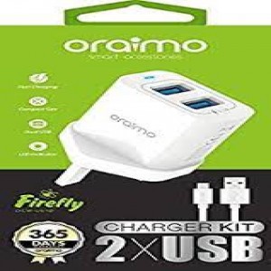 Oraimo 2 port charger