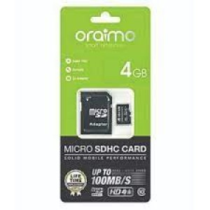 4 GB Oraimo memory card