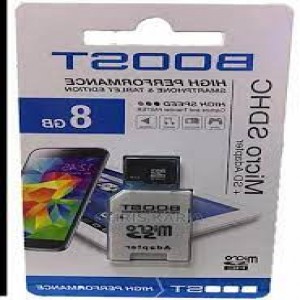 8Gb Boost memory card