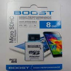 8Gb Boost memory card