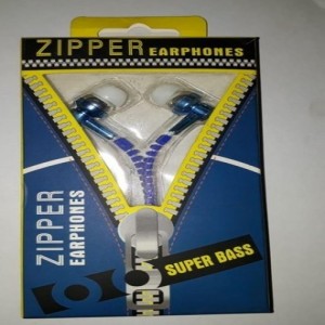 Zipper earphones