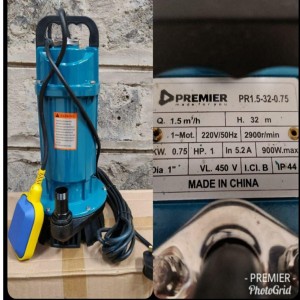 Premier Electric Submassible Pump(0.5H.P)