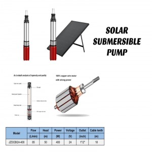 Solar 400W Submassible Pump